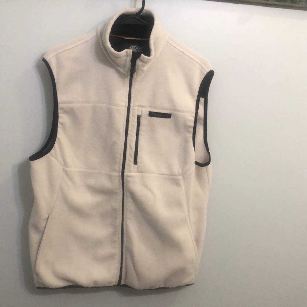 Vest - Timberland - Medium - 100% Polyester - White